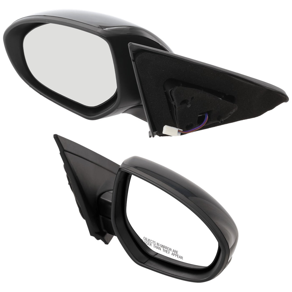 2010-2013 Mazda 3 & 3 Sport Mirrors - Driver & Passenger Side, Sedan (BBM26912ZL)