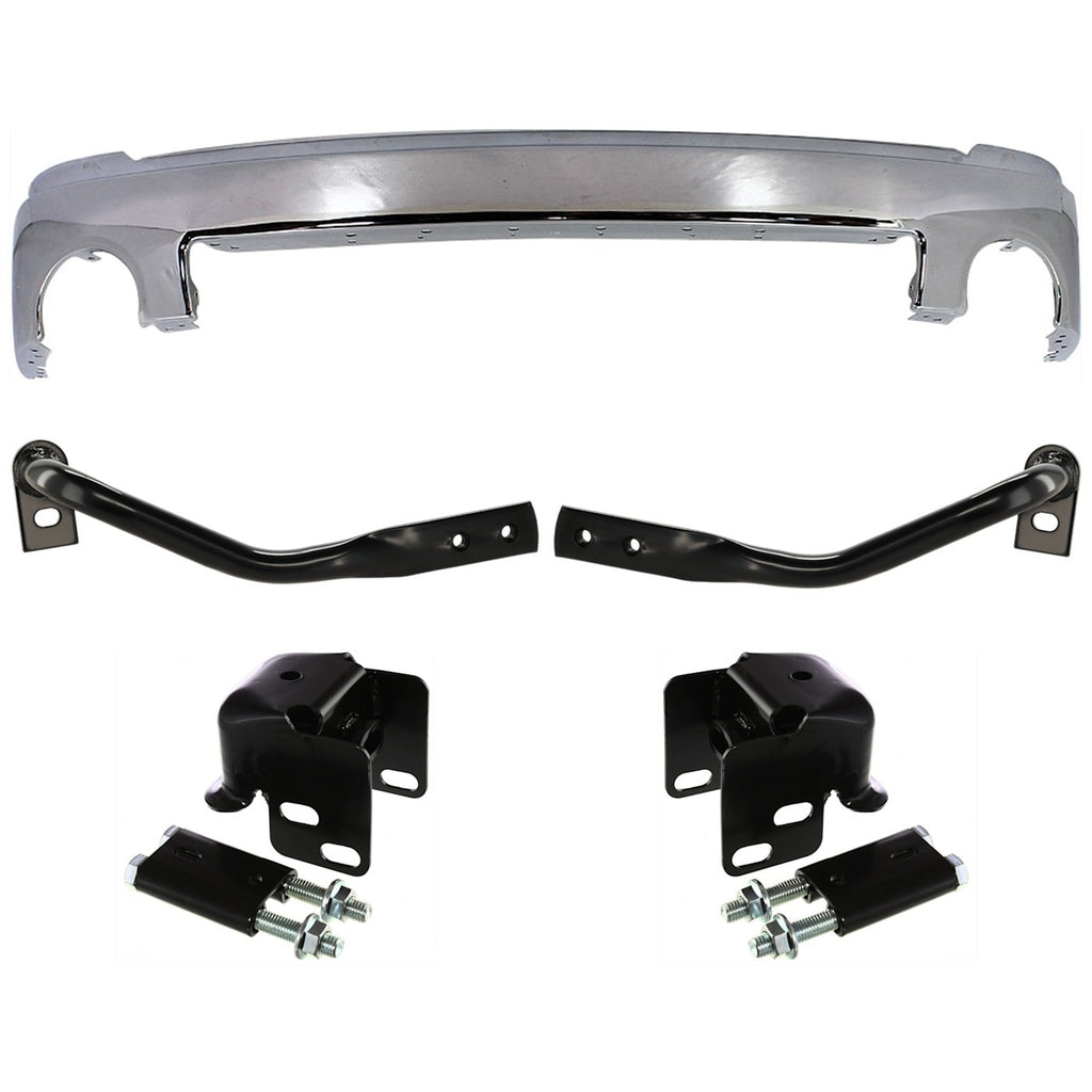 2007-2013 GMC Sierra 1500 Bumper Face Bars - Front, Driver & Passenger Side (15791866)