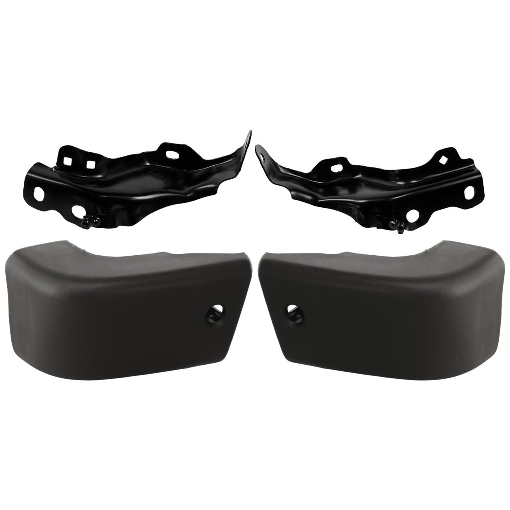 1984-1986 Toyota 4Runner & Pickup Bumper Face Bar - Front, Driver or Passenger Side (5201189108)