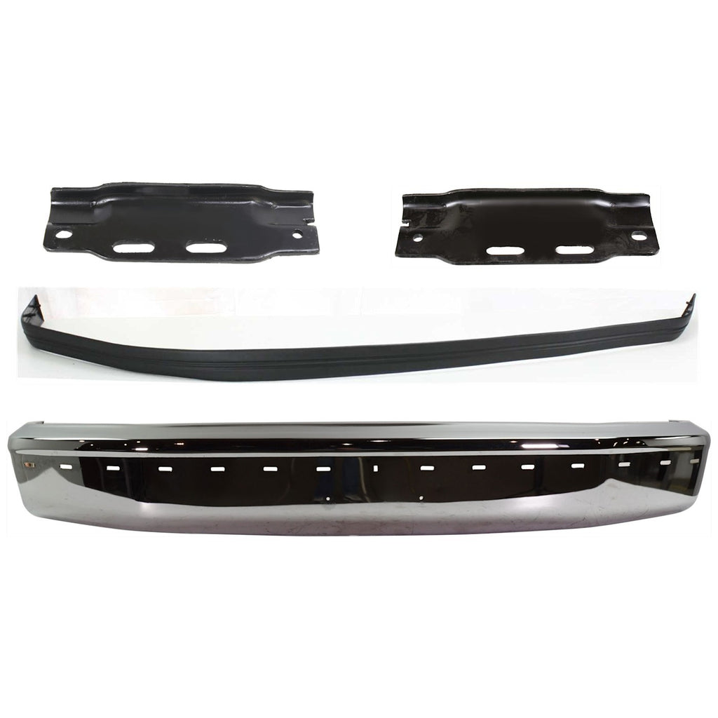 1992-1996 Ford F-150, F-250 & F-350 Bumper Face Bar - Front (F2TZ17757B)