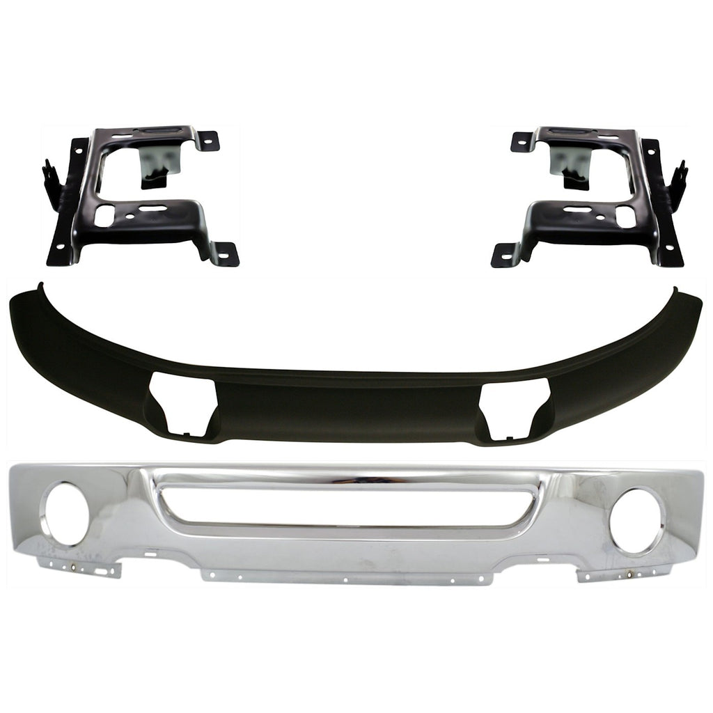 2006-2008 Ford F-150 Bumper Face Bar - Front (6L3Z17757BA)