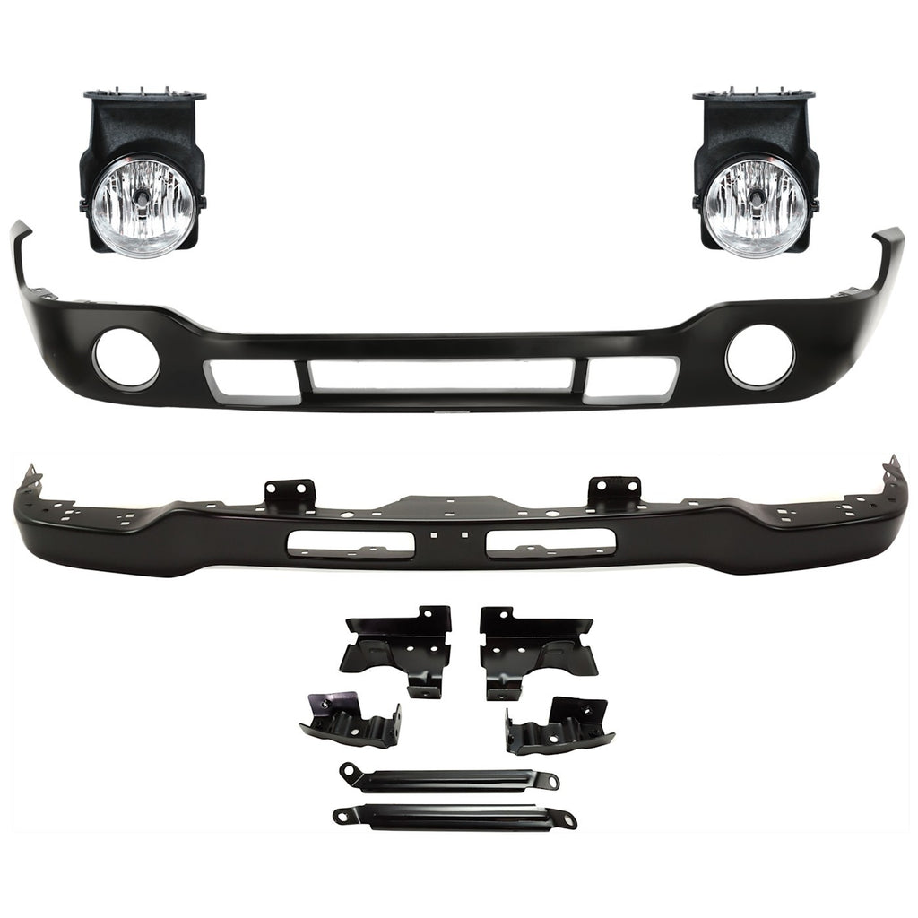2005-2007 GMC Bumper Face Bar - Front (12335963)