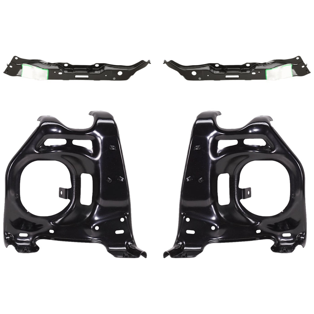 2007-2013 Toyota Tundra Bumper Face Bars - Front, Driver & Passenger Side (521410C040)