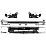 Bumper Face Bars Front For 1992-1995 Toyota Pickup Truck 2WD