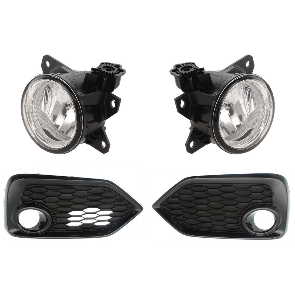 Fog Light Trim Driving Lamp Driver & Passenger Side Coupe Sedan Left Right