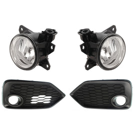 2017-2019 Honda Civic Coupe & Sedan Fog Light Trims - Pair