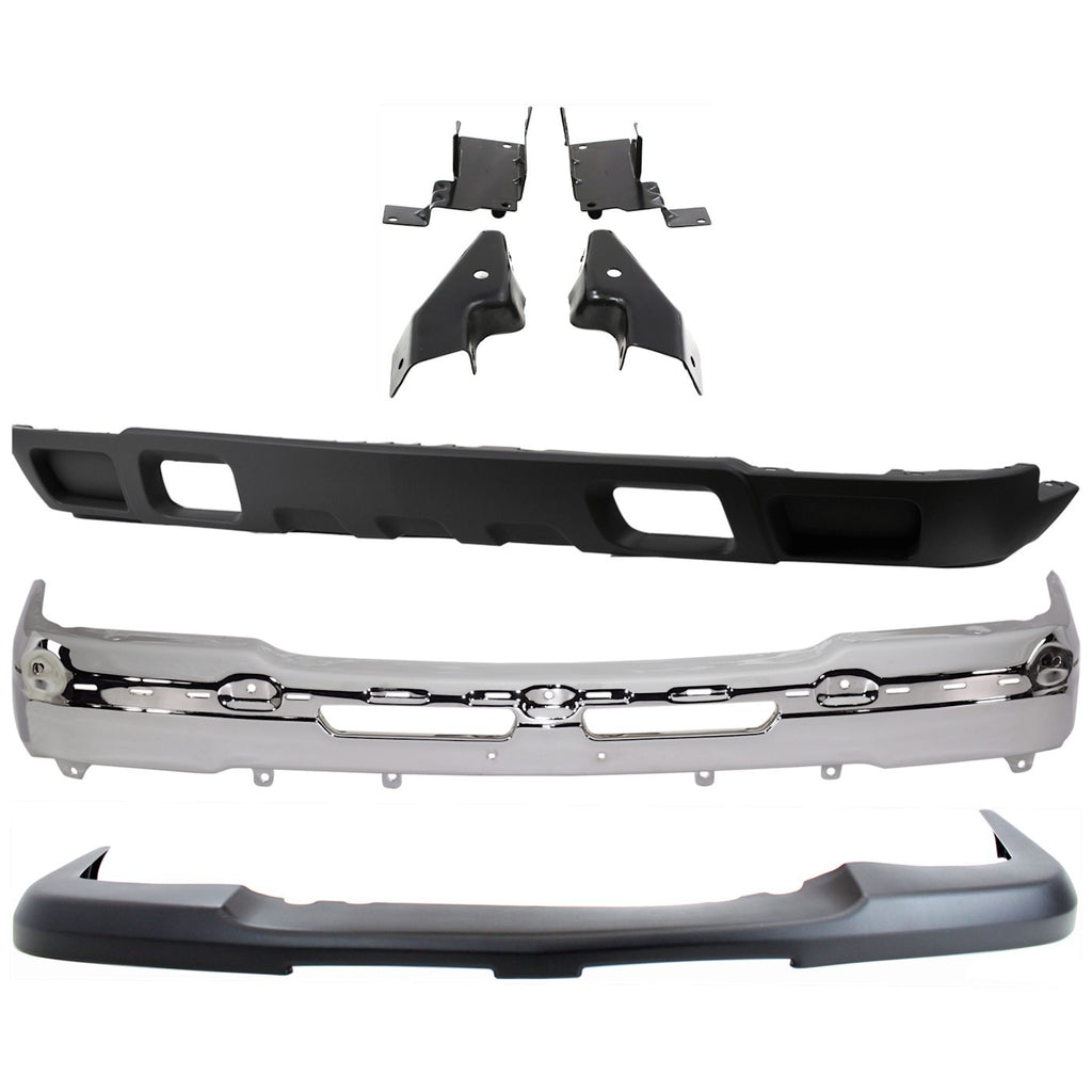 2003-2006 Chevrolet Silverado 1500 & Silverado 2500 Bumper Face Bar - Front (19150310)