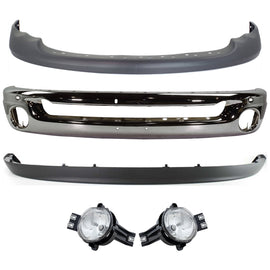 2002-2005 Dodge Ram 1500, Ram 2500 & Ram 3500 Bumper Face Bar - Front (55077946AB)