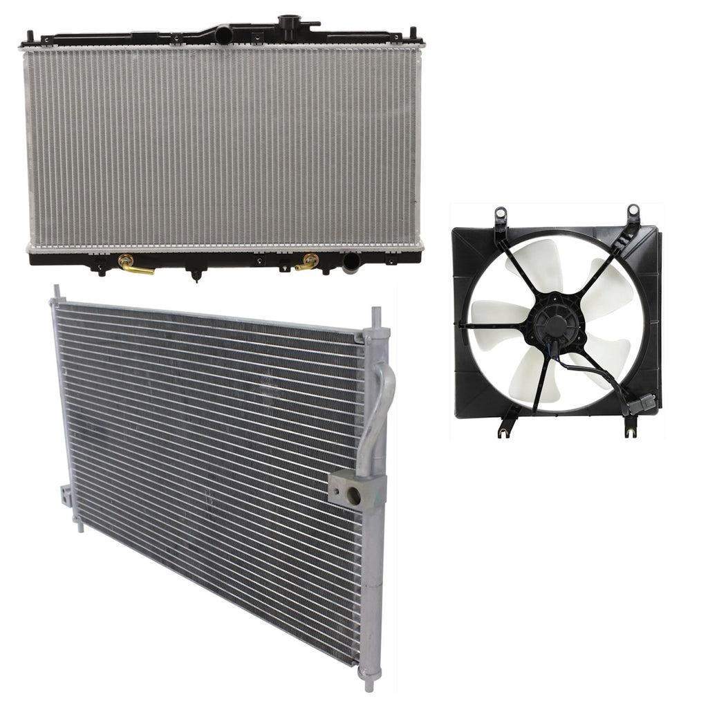 Kool Vue 1994-1997 Acura CL & Honda Accord AC Condenser (80110SV1A21)