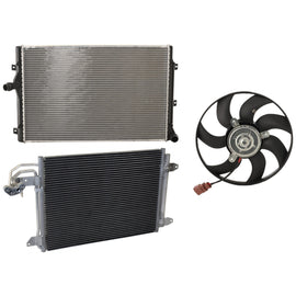Kool Vue 2006-2014 Audi & Volkswagen AC Condenser (1K0820411Q)