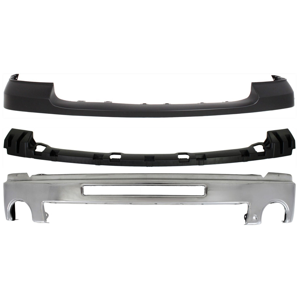 2007-2013 GMC Sierra 1500 Bumper Face Bar - Front (15902856)