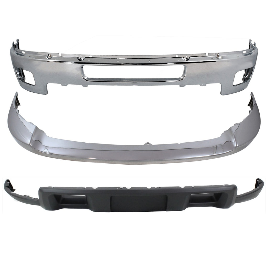 2011-2014 Chevrolet Silverado 2500 HD & Silverado 3500 HD Bumper Face Bar - Front (25883349)