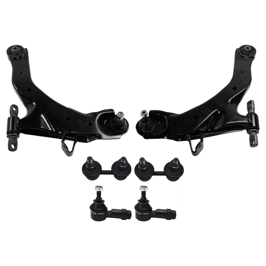 2001-2006 Hyundai Elantra Control Arms - Front, Driver & Passenger Side, Lower (545002D002)