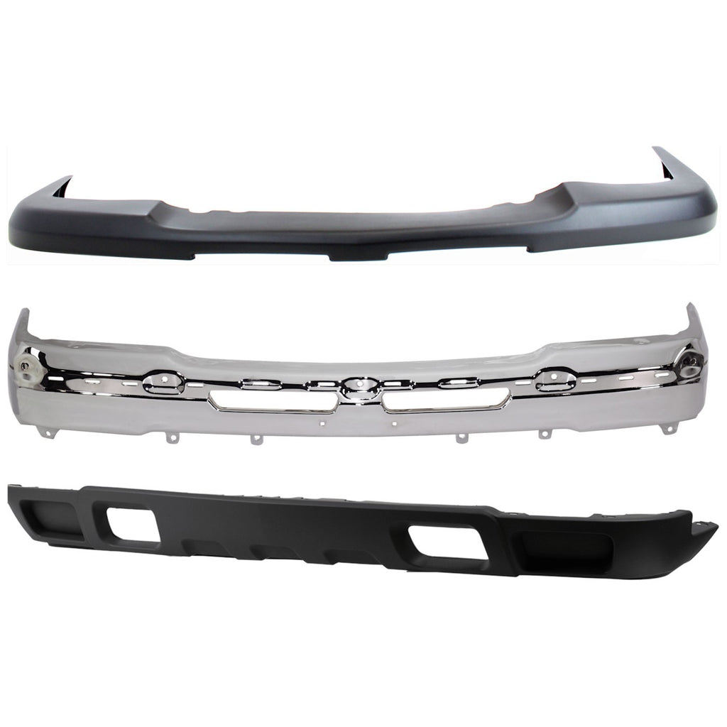 2003-2007 Chevrolet Silverado 1500, Silverado 1500 Classic & Silverado 2500 Bumper Face Bar - Front (19150310)