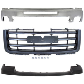 2007-2013 GMC Sierra 1500 Bumper Face Bar - Front (15902856)