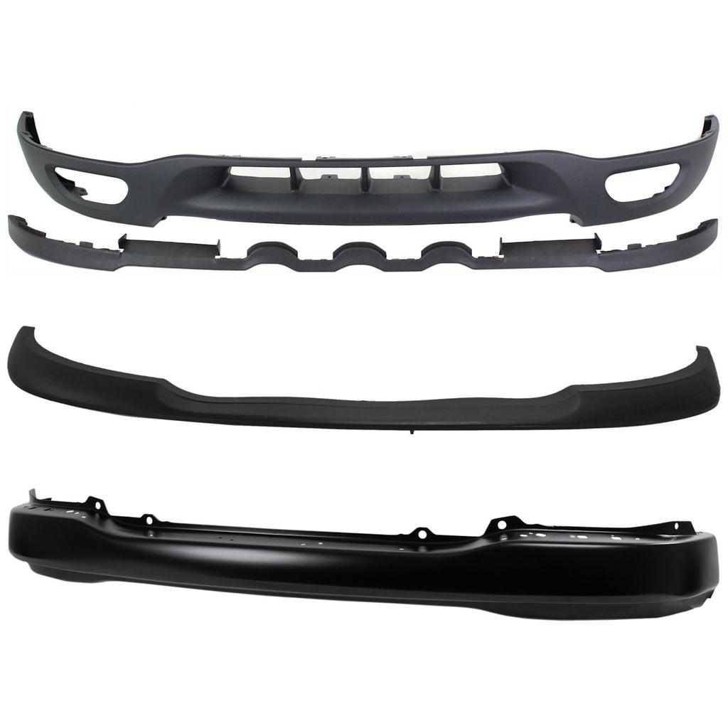 1999-2003 Ford Expedition & F-150 Bumper Face Bar - Front (YL3Z17757CAA)