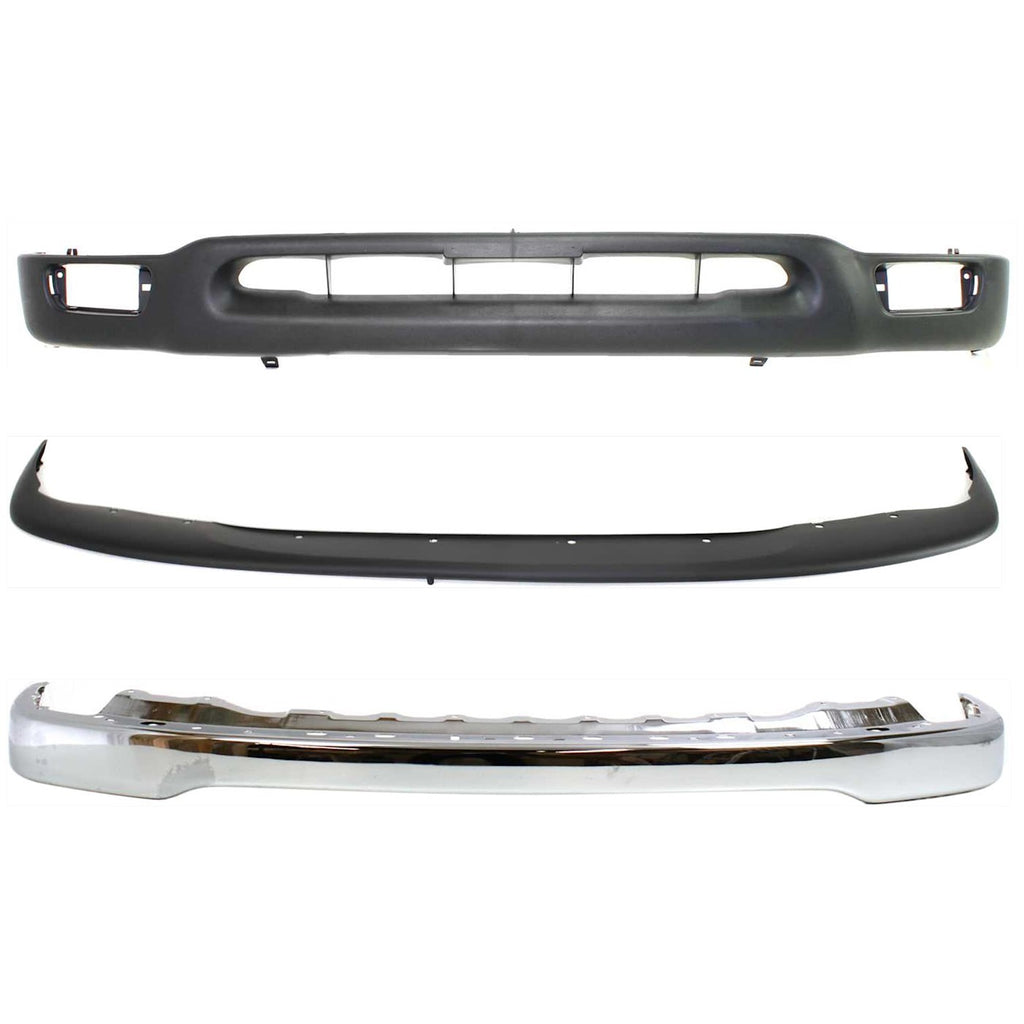 2001-2004 Toyota Tacoma Bumper Face Bar - Front (52101AD030)