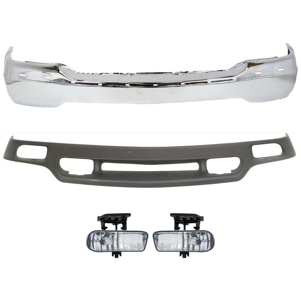 1999-2006 GMC Bumper Face Bar - Front (15758072)