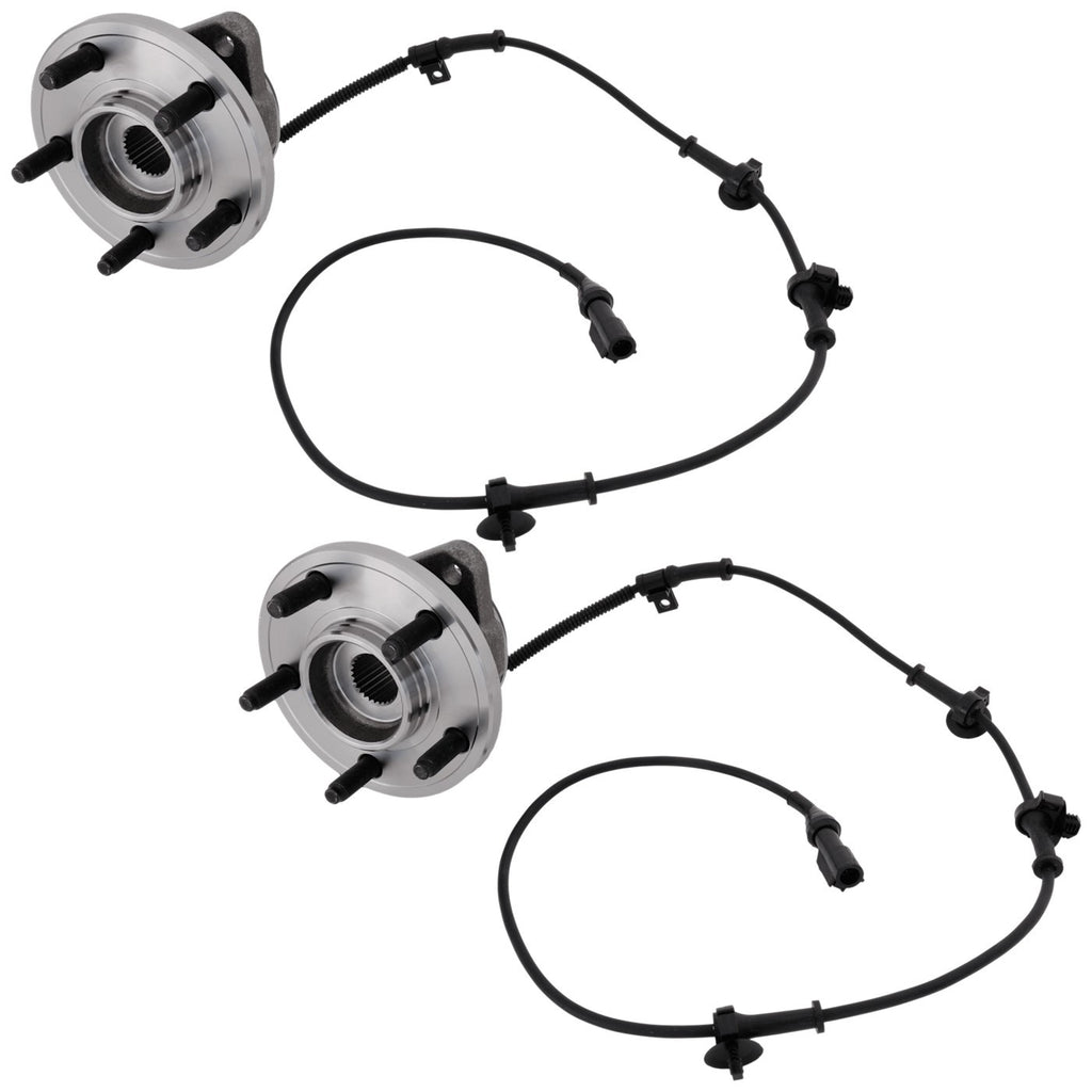 1995-2009 Ford 4WD 4X4 Wheel Hubs Front Driver & Passenger Side