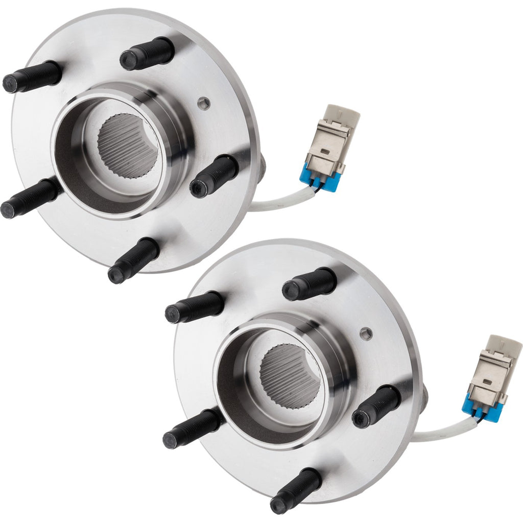 1997-2006 GM Wheel Hubs - Front & Rear, Driver & Passenger Side, Sedan (12429204)