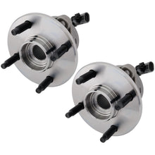 Load image into Gallery viewer, 2003-2010 Chevrolet, Pontiac &amp; Saturn 4-Wheel ABS 2-Wheel Set Wheel Hubs Front Driver &amp; Passenger Side