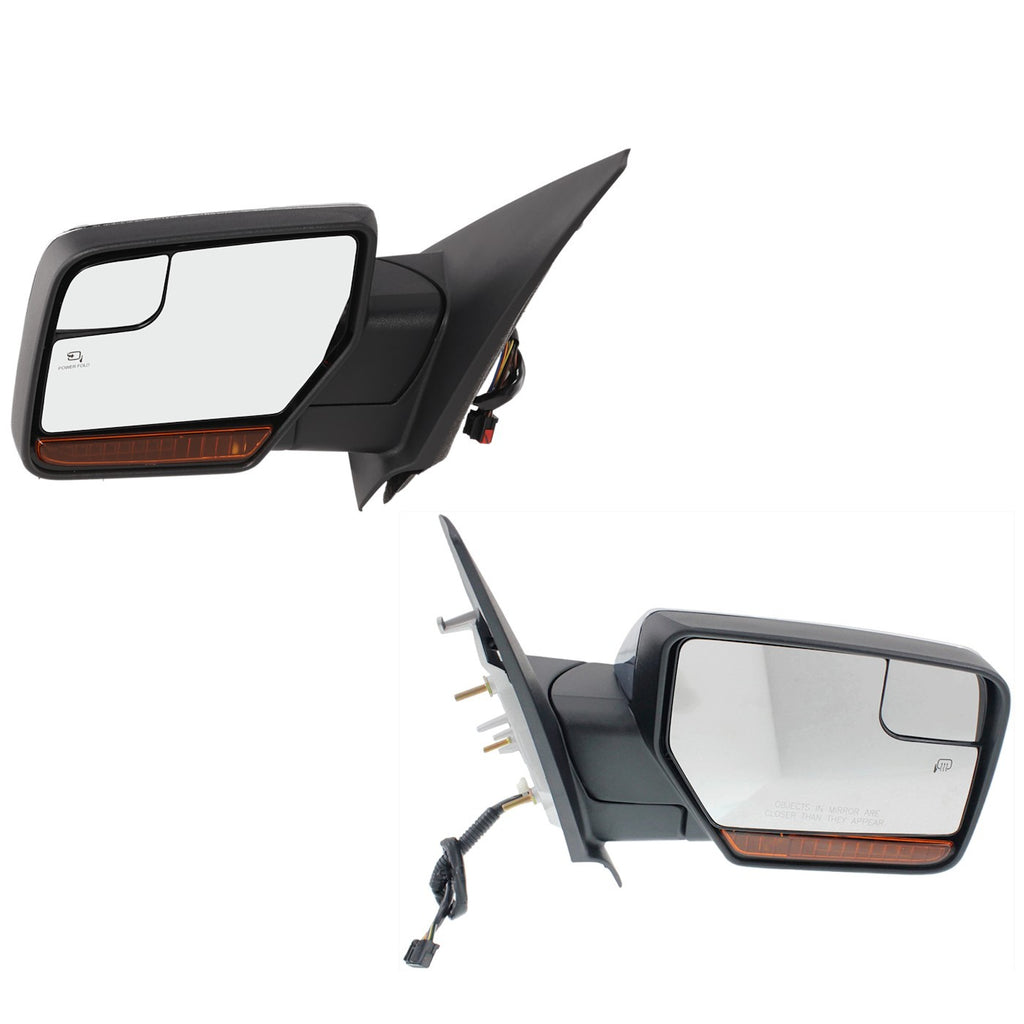 2012-2014 Ford Expedition & Lincoln Navigator Mirrors - Driver & Passenger Side, Heated (CL7Z17682AAPFM)