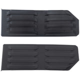 Pair Bumper Face Bar Step Pads Molding Trim Set of 2  Driver & Passenger Side