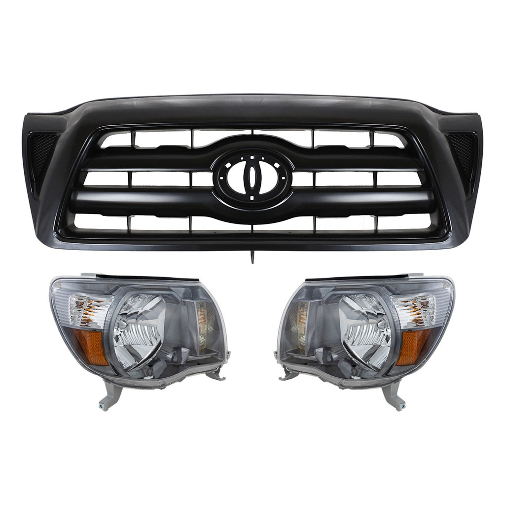 2005-2011 Toyota Tacoma Headlights - Driver & Passenger Side (8111004173)