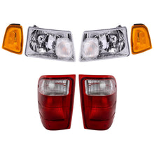 Load image into Gallery viewer, 2001-2005 Ford Ranger Headlights - Driver &amp; Passenger Side (6L5Z13008AA)