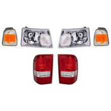 Load image into Gallery viewer, 2006-2011 Ford Ranger Headlights - Driver &amp; Passenger Side (6L5Z13008AA)