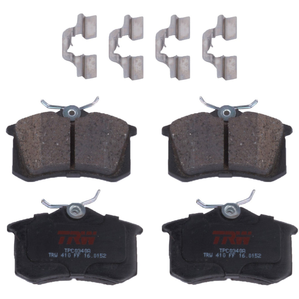 2004-2019 Audi & Volkswagen Rear Brake Pad Set