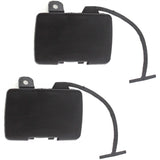 Tow Eye Cover Set For 2001-2004 Volvo S60 Left and Right Paint To Match 2Pc