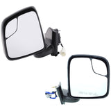 Mirrors Set of 2  Driver & Passenger Side Heated for Chevy Left Right NV200 Pair