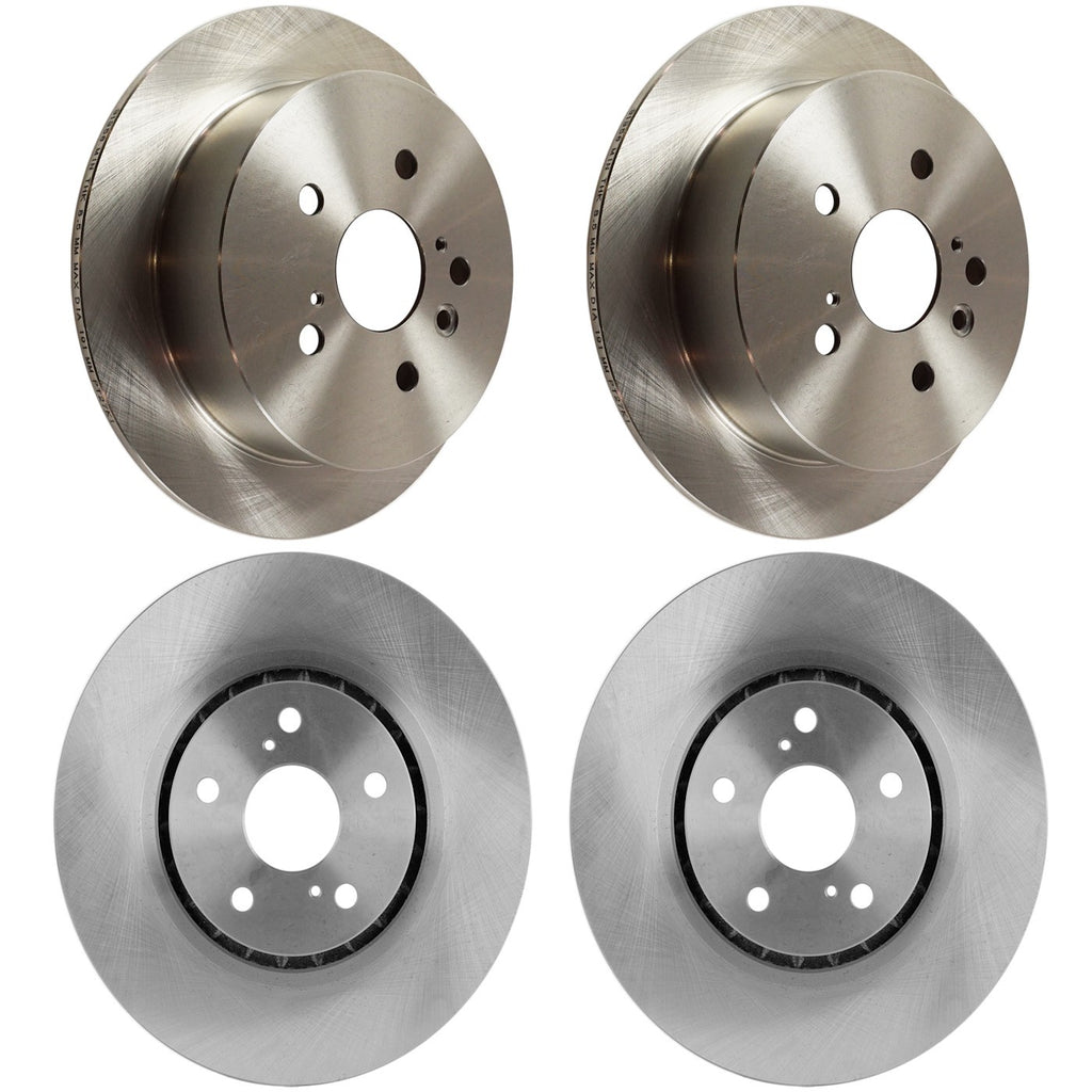 2004-2009 Lexus & Toyota Brake Rotors - Front & Rear