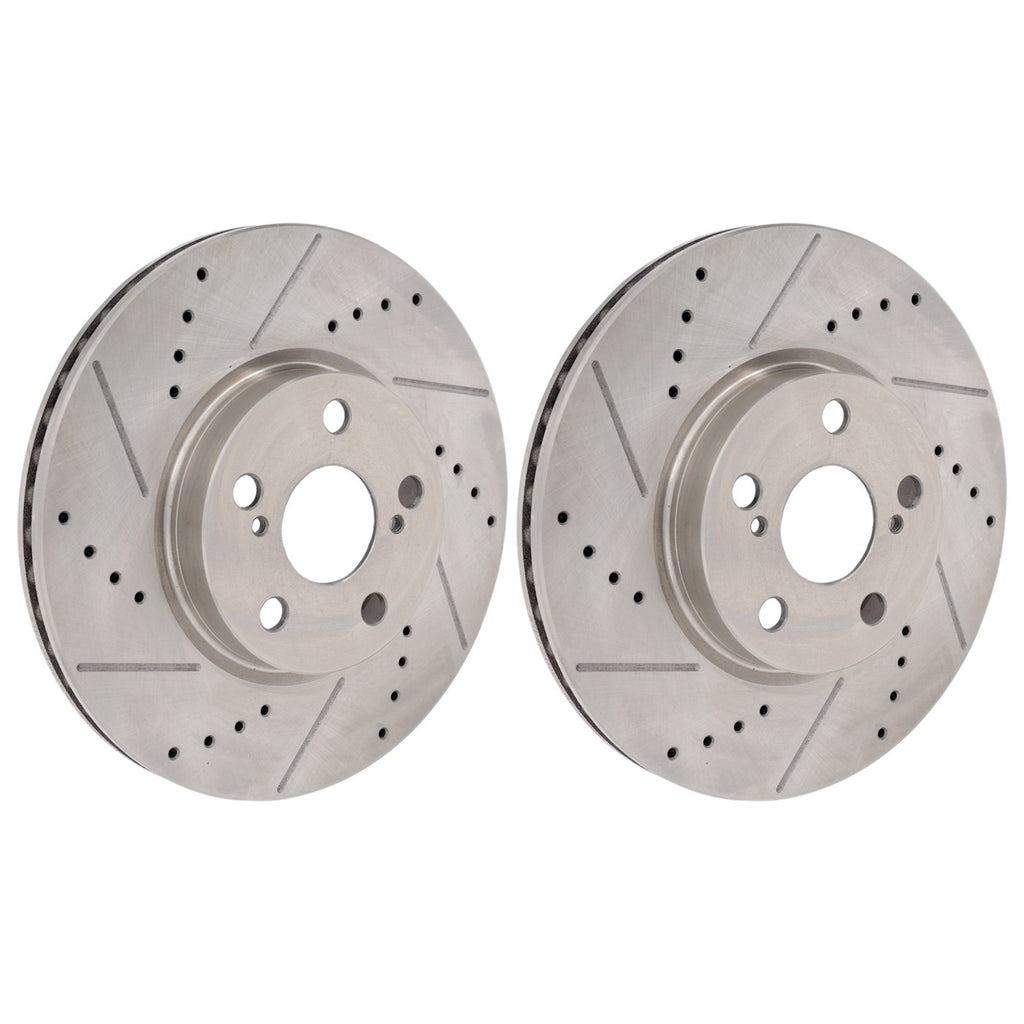2008-2019 Pontiac, Scion & Toyota Brake Rotor - Front, Sedan (31505)