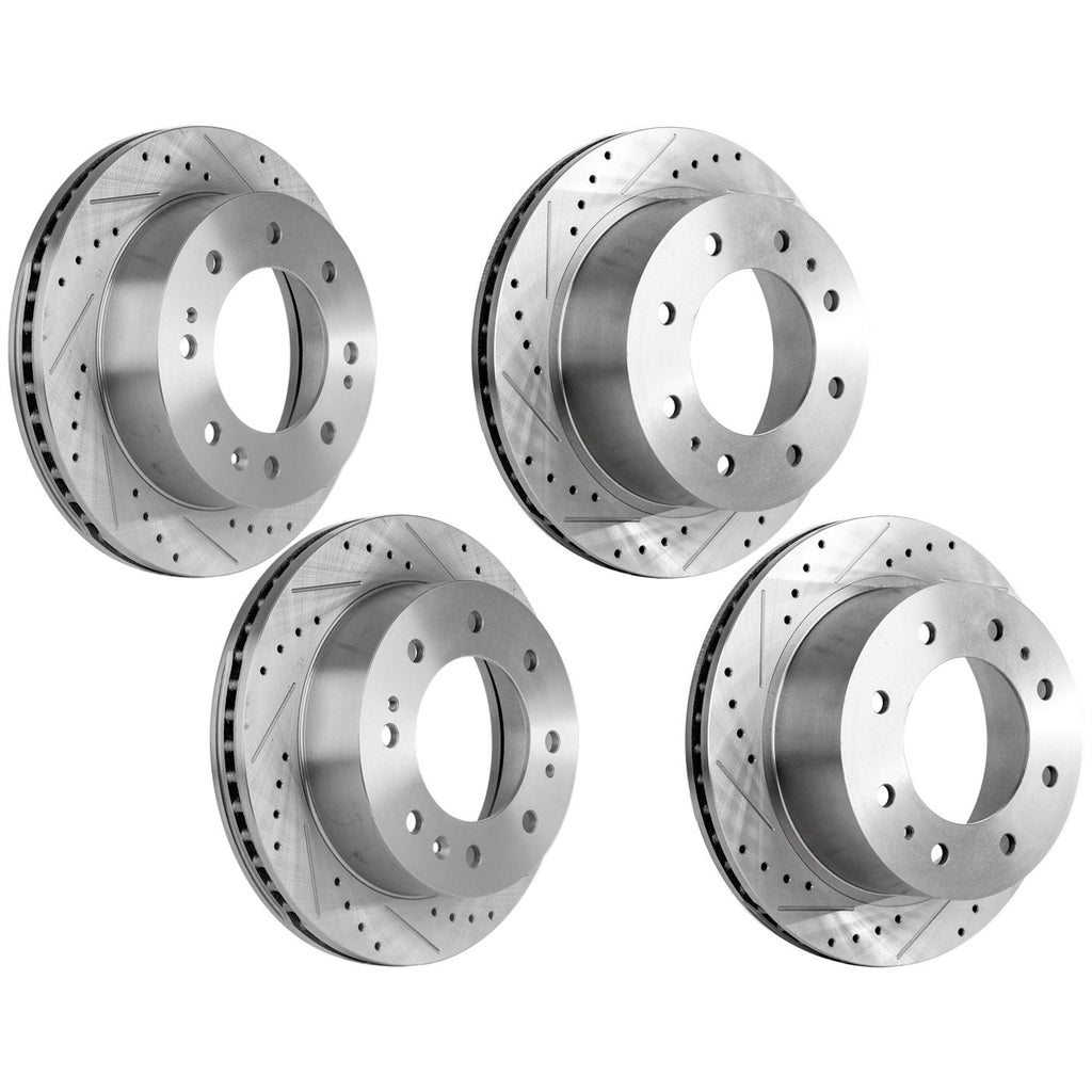 2021-2023 Chevrolet & GMC Brake Rotor - Front & Rear Heavy Duty (17787807)