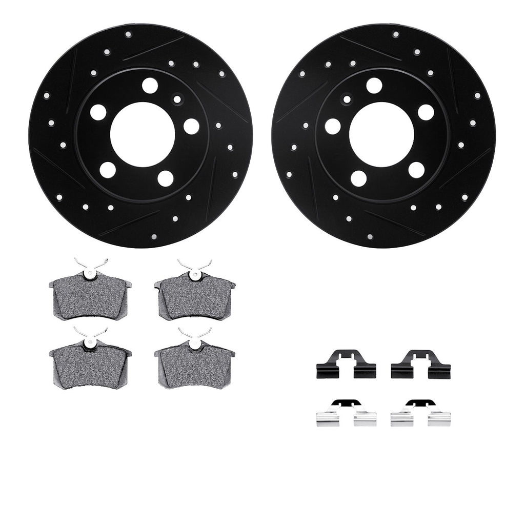 R1 Concepts 1999-2006 Volkswagen Golf Brake Rotor - Rear (WHUH1-74032)