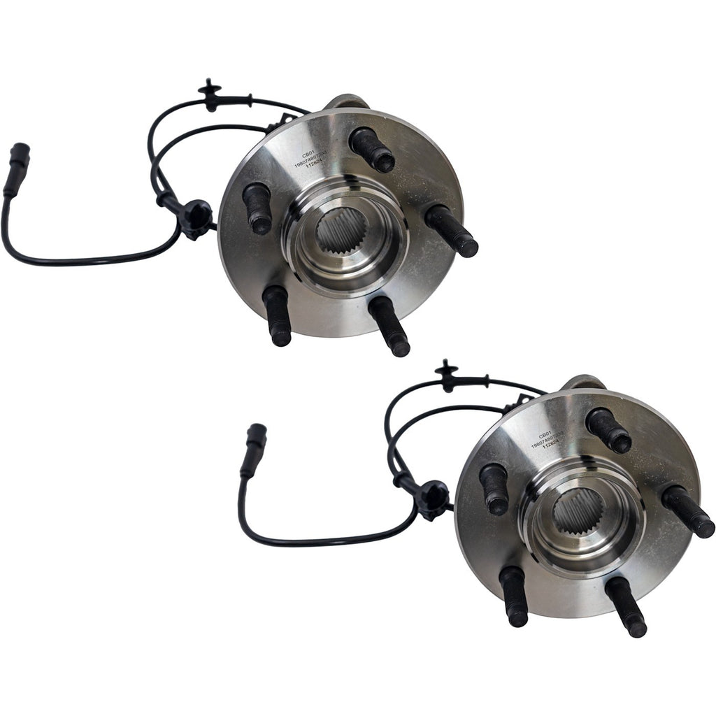1995-2002 Ford Wheel Hubs - Front, Driver & Passenger Side, 4WD 4X4 (F87Z1104CA)