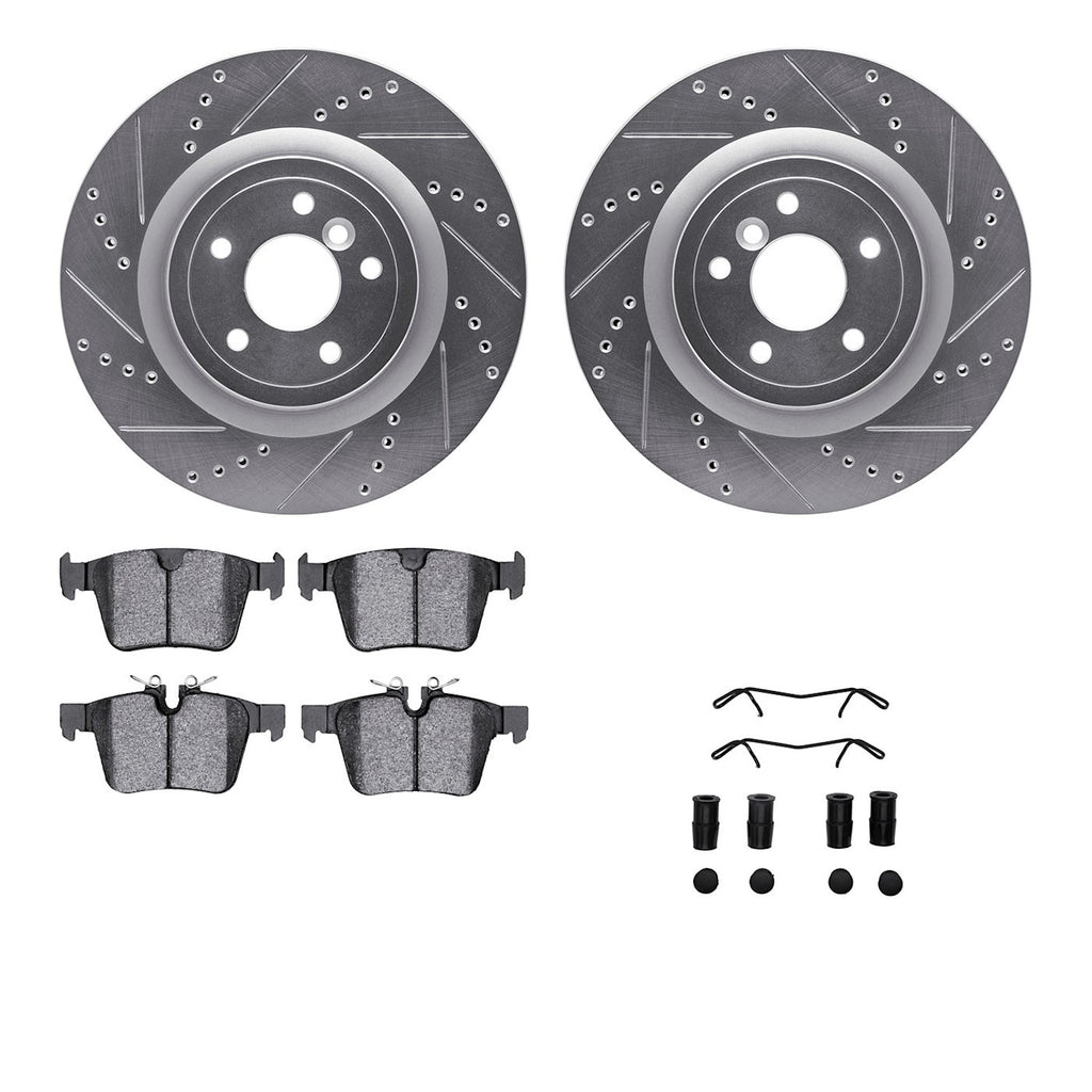 R1 Concepts 2016-2022 Jaguar XE & XF Brake Rotor - Rear (WGWH1-20025)