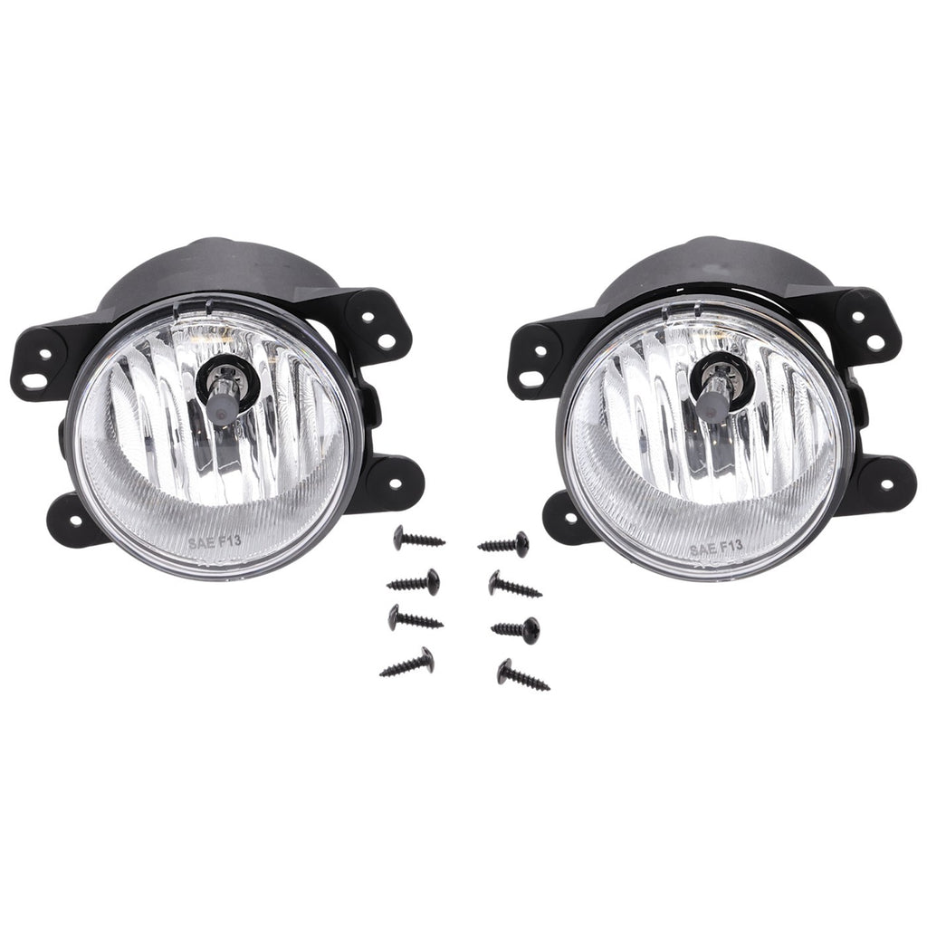 2018-2023 Dodge Journey, Jeep Gladiator & Jeep Wrangler Fog Lights - Front, Driver & Passenger Side (5182026AAPFM)