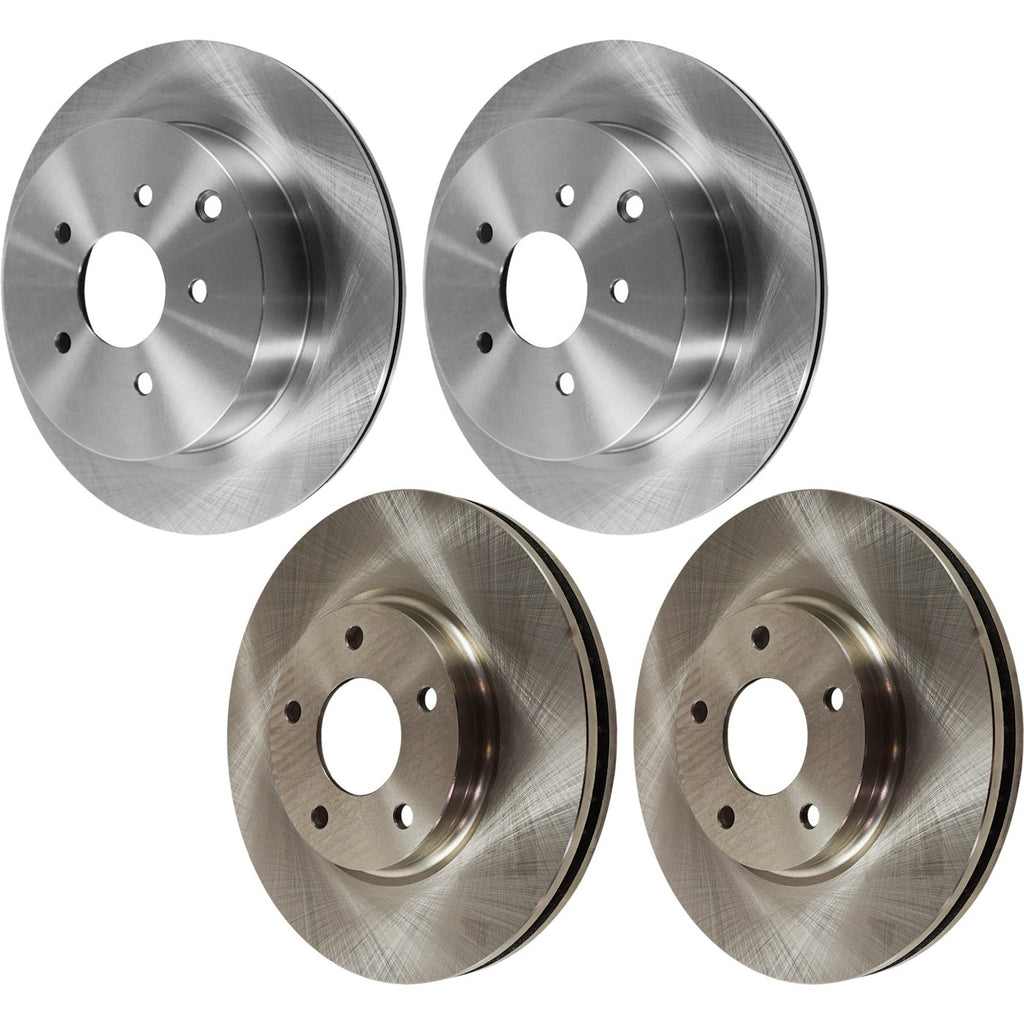 2004-2017 Nissan Quest Front & Rear Brake Rotors