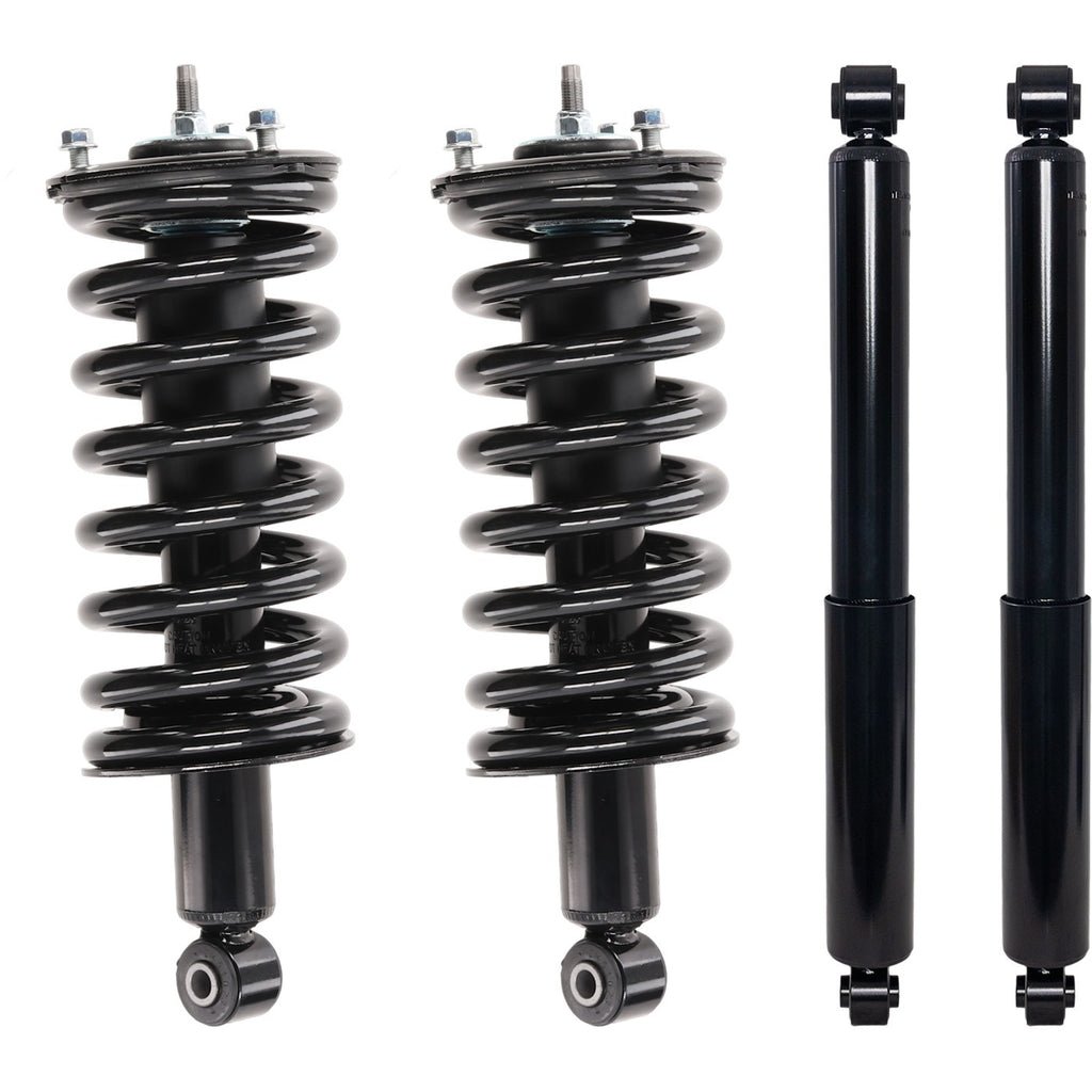 2004-2015 Nissan TITAN Loaded Struts - Front & Rear, Driver & Passenger Side (561107S326)