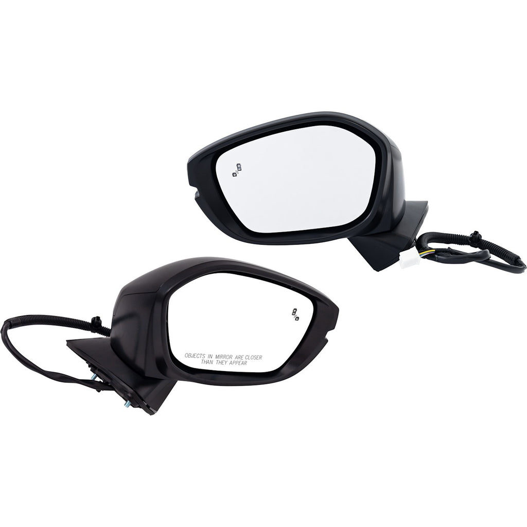 2022-2024 Honda Civic Mirrors - Driver & Passenger Side, Heated (76208T20A31PFM)