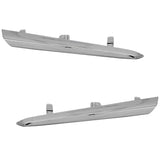 Bumper Trims For 2018-2019 Toyota Yaris Front Driver and Passenger Side Chrome