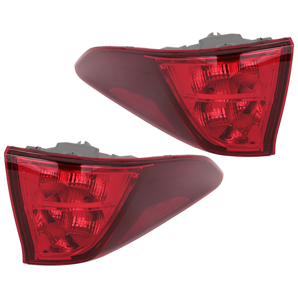 2018-2022 Ford EcoSport Tail Lights - Driver & Passenger Side (GN1Z13404K)