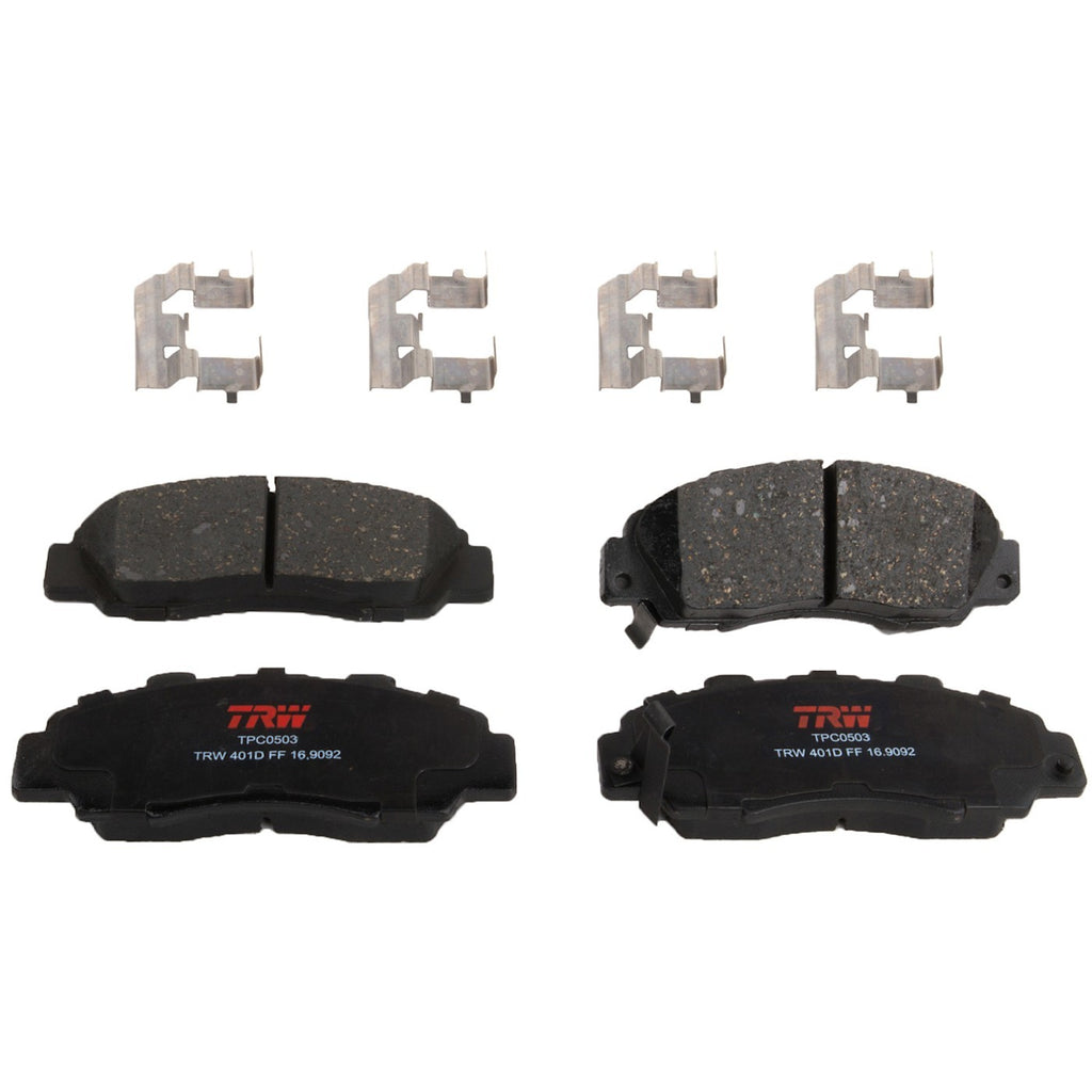 TRW 1991-2005 Acura, Honda & Isuzu Brake Pad Set Front (TXC0503)
