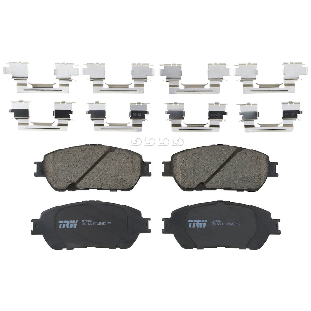 TRW 2002-2015 Lexus & Toyota Brake Pad Set Front (TRC0906)