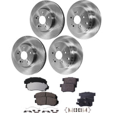 Load image into Gallery viewer, 2012-2016 Honda CR-V Brake Rotors - Front &amp; Rear (42510SCAE50)