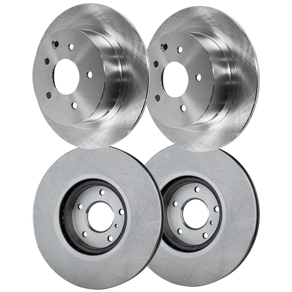 2005-2008 Nissan Altima & Maxima Front & Rear Brake Rotors