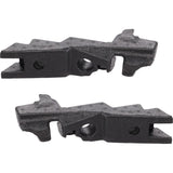 Pair Bumper Face Bar Impact Absorbers Set of 2 Rear Driver & Passenger Side
